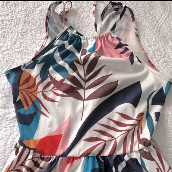 Super cute summer tropical Halter Dress cc - Picture 8 of 12